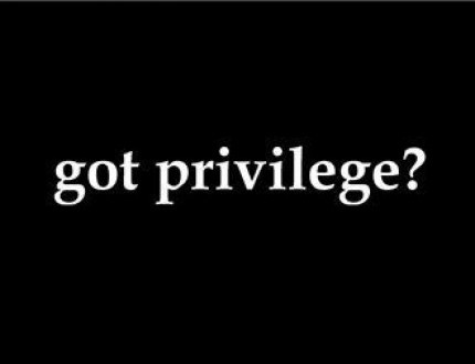 privilege or prejudice?